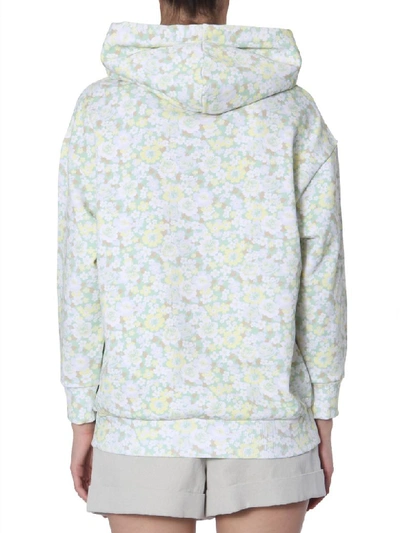 Shop Stella Mccartney Floral-print Sweatshirt In Verde