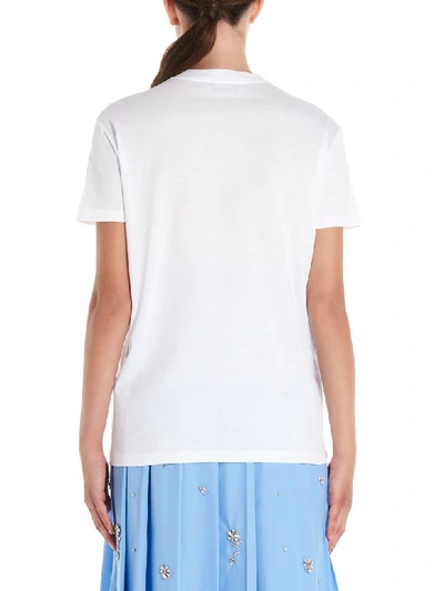 Shop Prada T-shirt In White