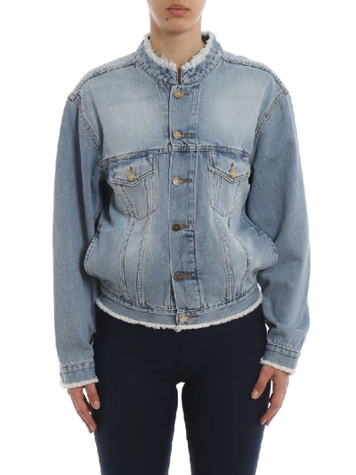 Shop Alexandre Vauthier Jacket In Denim