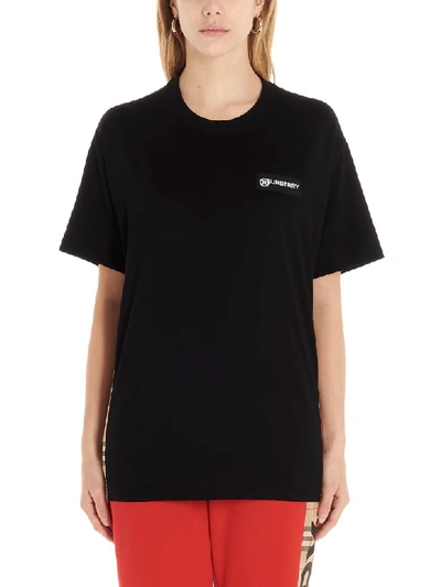 Shop Burberry Carrick T-shirt In Black