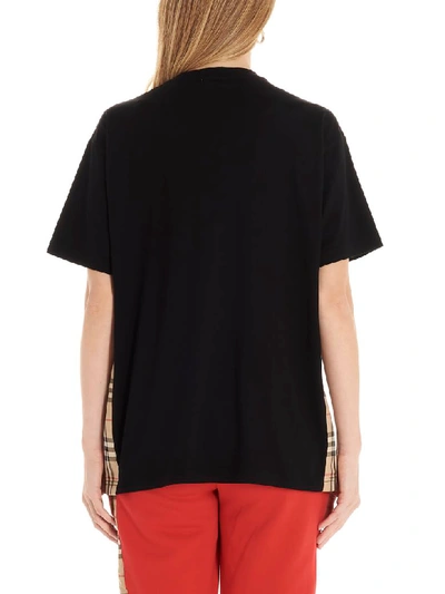 Shop Burberry Carrick T-shirt In Black