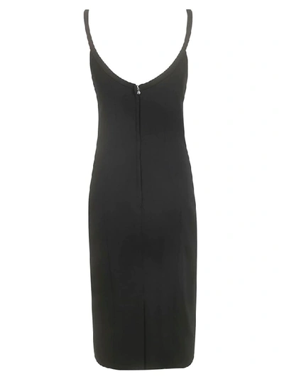 Shop Dolce & Gabbana Sleeveless Dress In Black