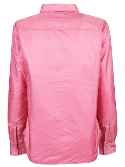 Shop Aspesi Basic Shirt Jacket In Pink