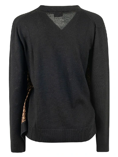 Shop Burberry Cardona Sweater In Black