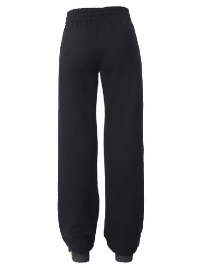 Shop Off-white Relaxed Fit Trousers In Nero