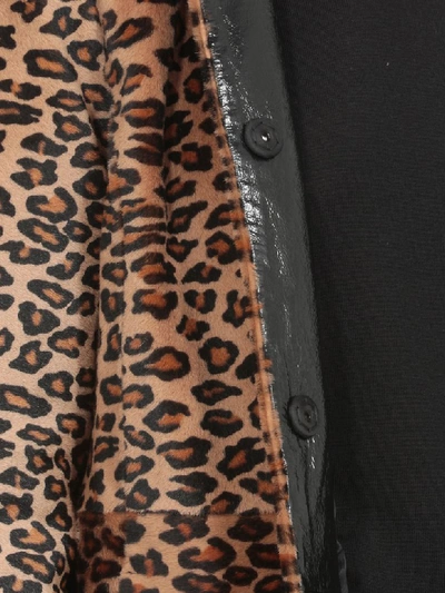Shop Drome Animalier Cowhide Coat In Leopard