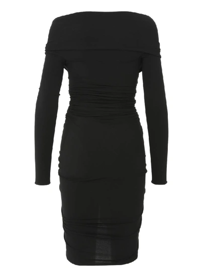 Shop Alexandre Vauthier Dress In Black