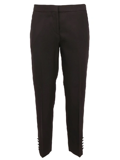 Shop Burberry Pants In Black