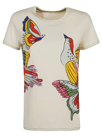 Shop Tory Burch Printed T-shirt In Promised Land