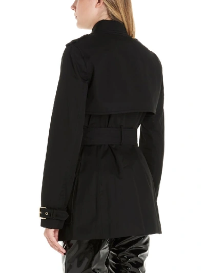 Shop Michael Michael Kors Coat In Black