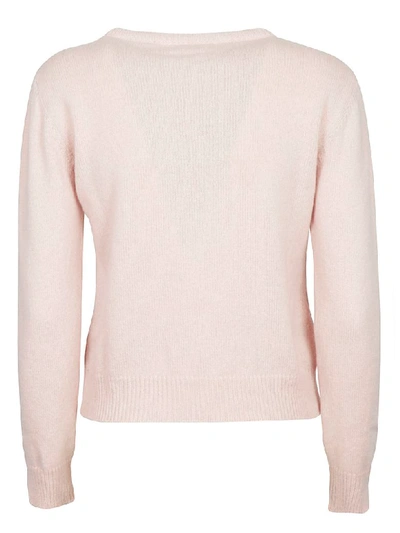 Shop Alberta Ferretti Help Me Sweater In Pink