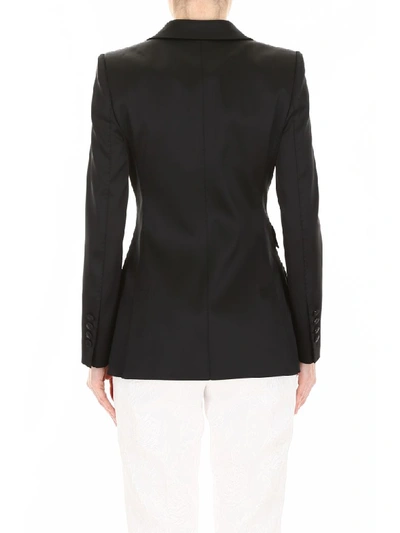 Shop Dolce & Gabbana Single-breasted Jacket In Nero (black)