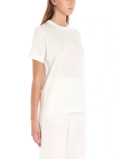 Shop Agnona T-shirt In White