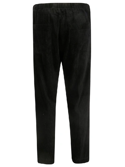 Shop Barena Venezia Corduroy Trousers In Black
