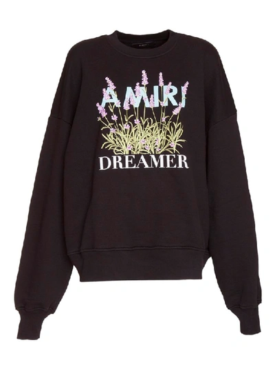 Shop Amiri Dreamer Sweatshirt In Nero