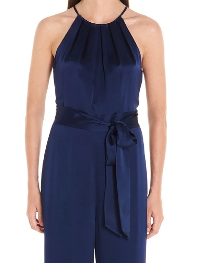 Shop Diane Von Furstenberg Costantina Jumpsutis In Blue