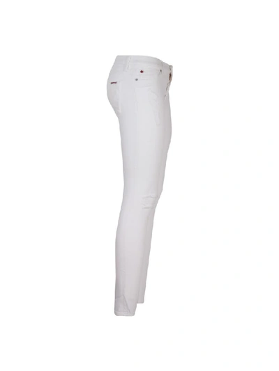 Shop Hudson Midrise Nico Jeans In White