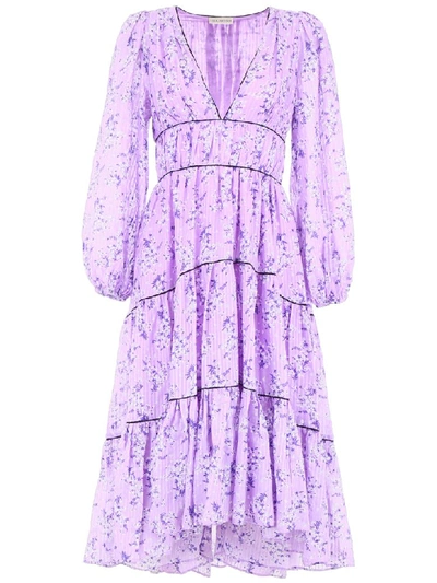 Shop Ulla Johnson Joan Dress In Lilac (purple)