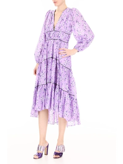 Shop Ulla Johnson Joan Dress In Lilac (purple)