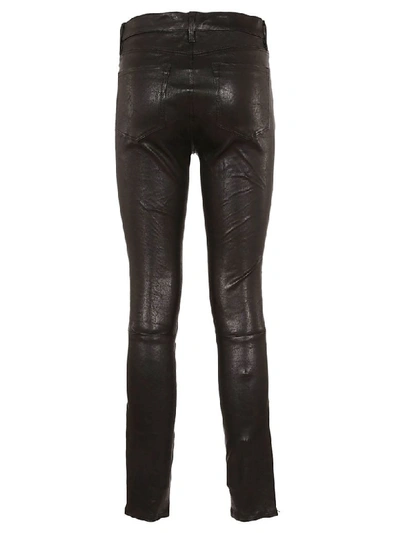 Shop J Brand Jbrand Leather Pants In Black