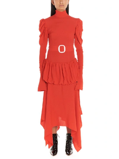 Shop Materiel Matériel Dress In Red