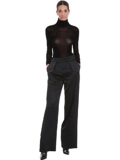 Shop Alexandre Vauthier Knitwear In Black Viscose