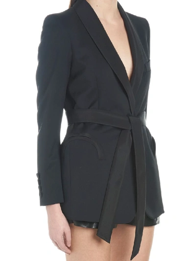 Shop Blazé Milano Davos Jacket In Black