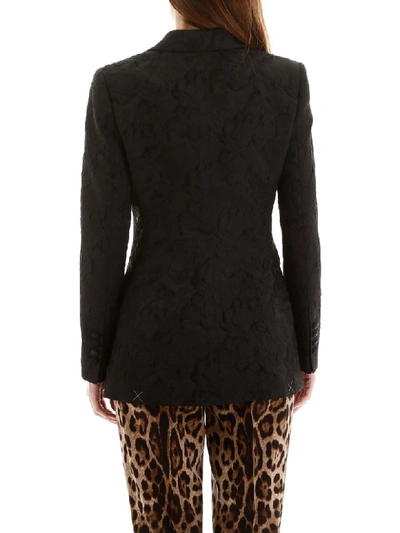 Shop Dolce & Gabbana Turtlington Jacket In Nero (black)