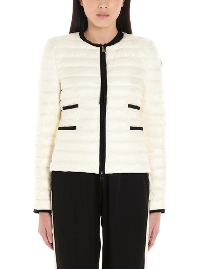 Shop Moncler Baillet Jacket In Black & White