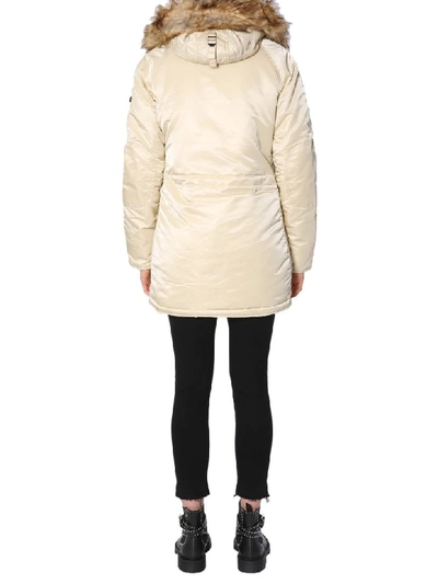 Shop Alpha Industries N3b Vf 59 Parka In Beige