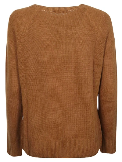 Shop Aragona R-over Cashmere Sweater In Cammello