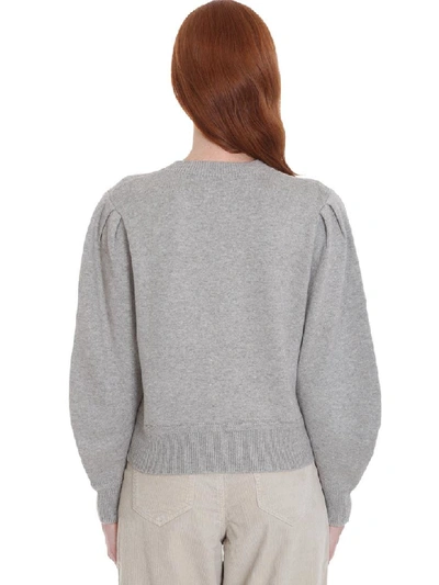 Shop Isabel Marant Étoile Kyall Knitwear In Grey Wool