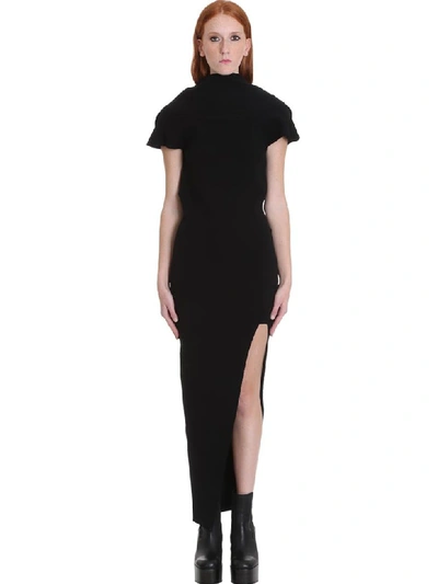 Shop Rick Owens Teresa Dress In Black Viscose