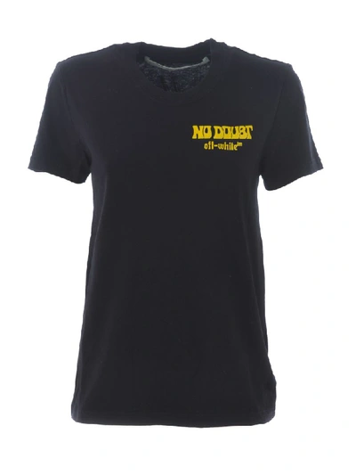 Shop Off-white T-shirt In Nero