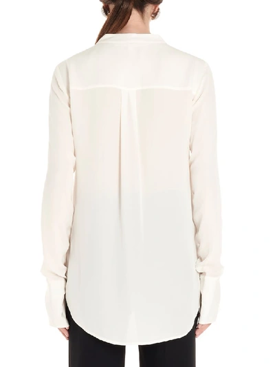 Shop Veronica Beard Nye Shirt In White