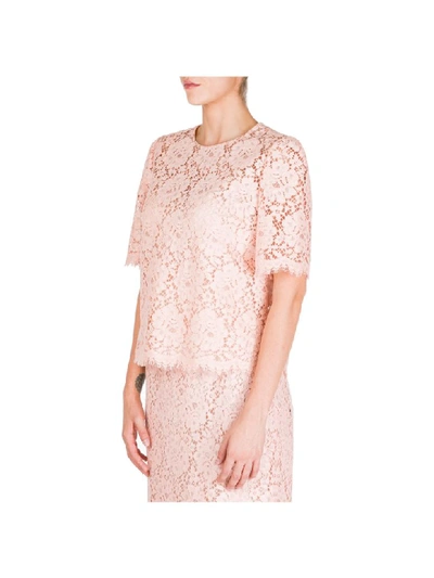 Shop Dolce & Gabbana Recycled Top In Rosa