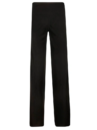 Shop Rick Owens Loose Fit Trousers In Black