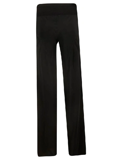 Shop Rick Owens Loose Fit Trousers In Black