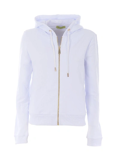 Shop Versace Jacket In Bianco