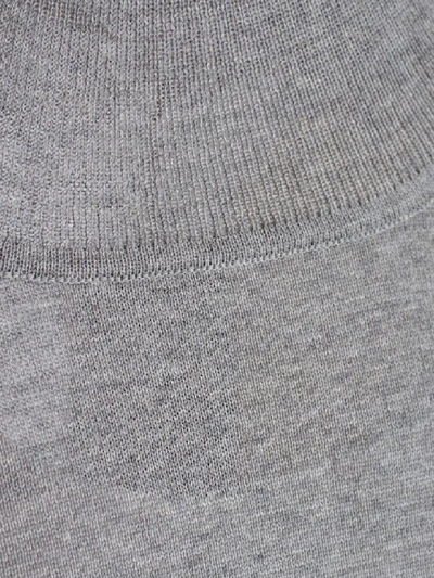 Shop Nuur Sweater L/s Turtle Neck In Grigio Medio