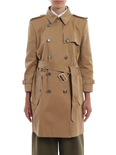 Shop Givenchy Trenchcoat In Beige