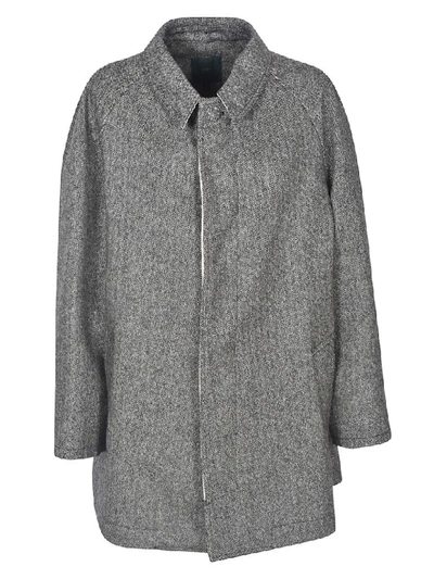 Shop Jejia Concealed Coat In Grey