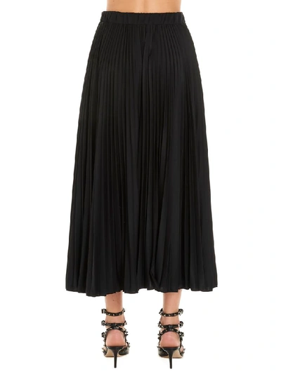 Shop Valentino Skirt In Black