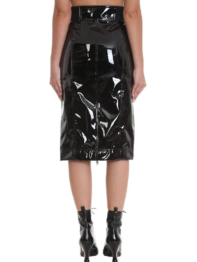 Shop Marc Jacobs Skirt In Black Polyester