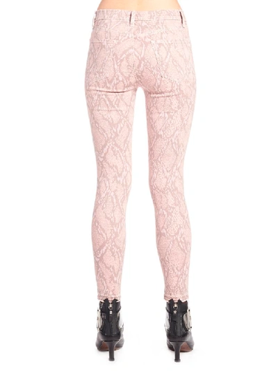 Shop J Brand Alana Jeans In Pink