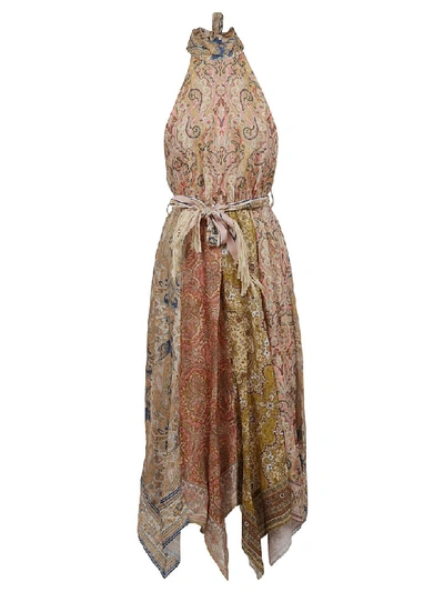 Shop Zimmermann Freja Hanky Hem Long Dress In Spli