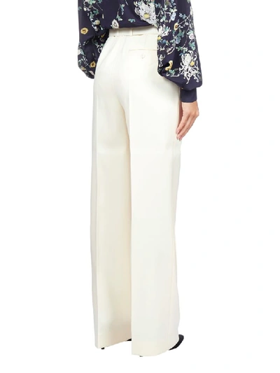 Shop Givenchy Trousers In Butter