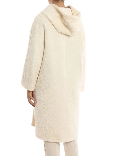 Shop Max Mara Coat In White