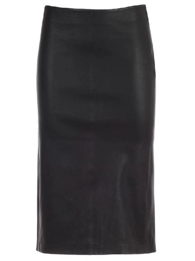 Shop Arma Skirt Pencil Stretch In Black