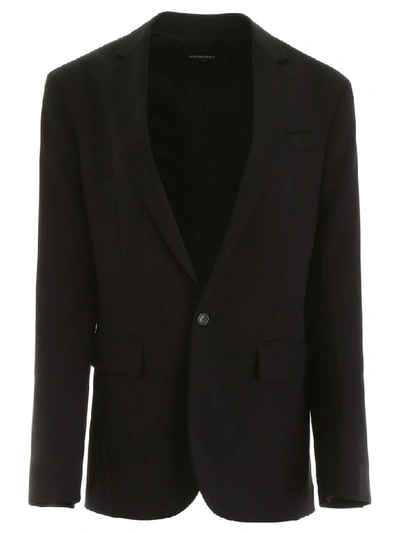 Shop Dsquared2 Oversized Blazer In Black (black)